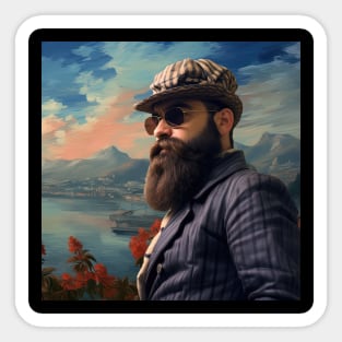 Claude Monet Sticker